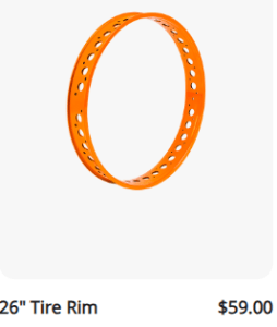 AM 26 Inch Tire Rim