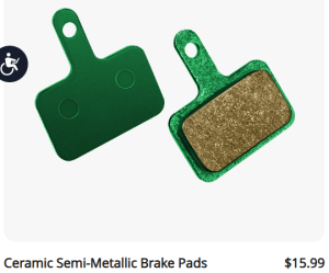 AM Ceramic Semi-Metallic Brake Pads
