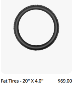 AM Fat Tire 20 x 4.0