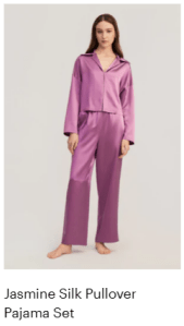 LS - Jasmine Silk Pullover Pajama Set