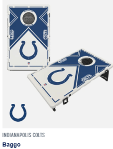 VT Indy Colts Baggo
