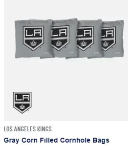 VT LA Kings Cornhold Bags