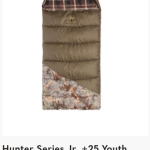 KC- HunternSeries Jr. Plus 25 Youth Sleeping Bag